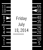 Vertical Dials Screenshot